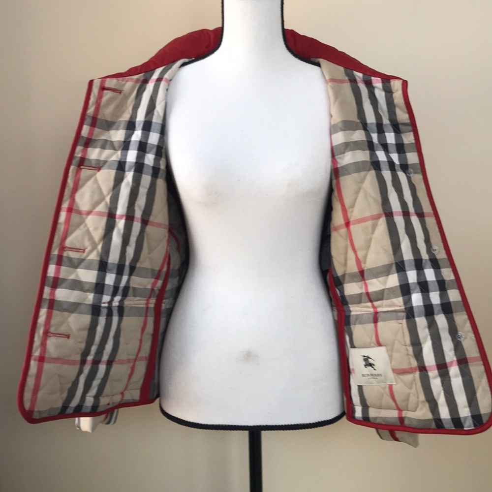 Burberry Red Diamond Quilted Jacket - Picture 5 of 11